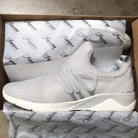 Women Trendy Mixed suede sneakers - Picture 4 of 6